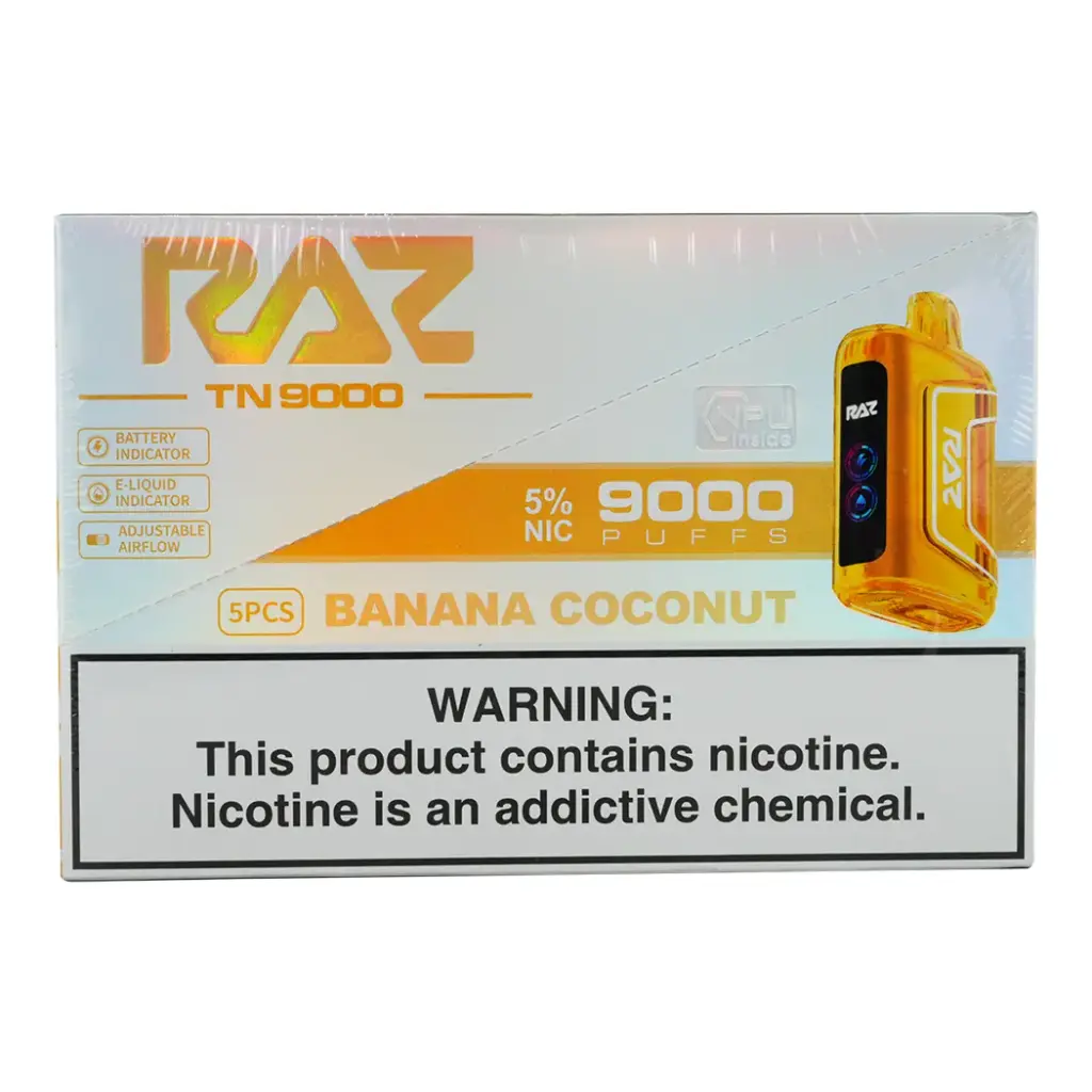 RAZ 5% 1X5PK DISPOSABLE (9000)