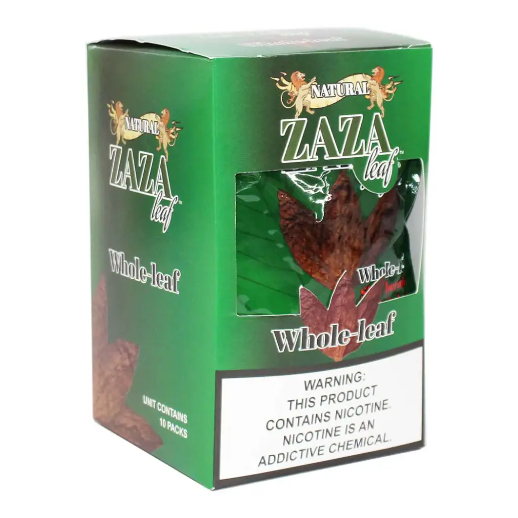 ZAZA NATURAL 10CT WHOLE LEAF