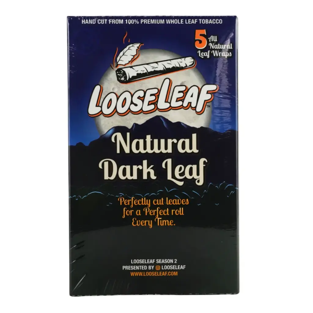 LOOSE LEAF 8-5 PACKS NATURAL DARK LEAF