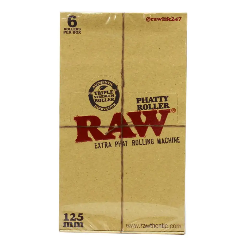 RAW 125MM PHATTY ROLLER 6 ROLLER PER BOX