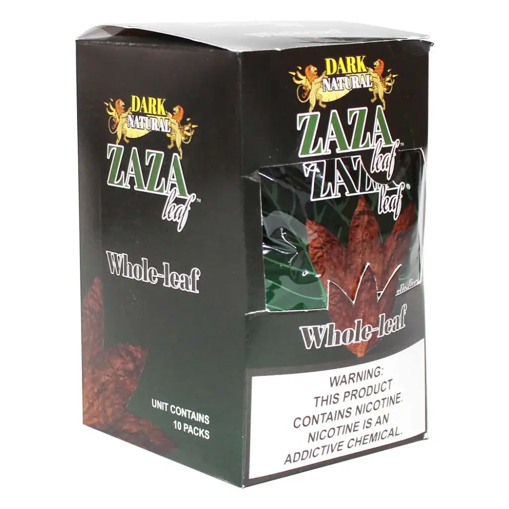 ZAZA DARK NATURAL 10CT WHOLE LEAF