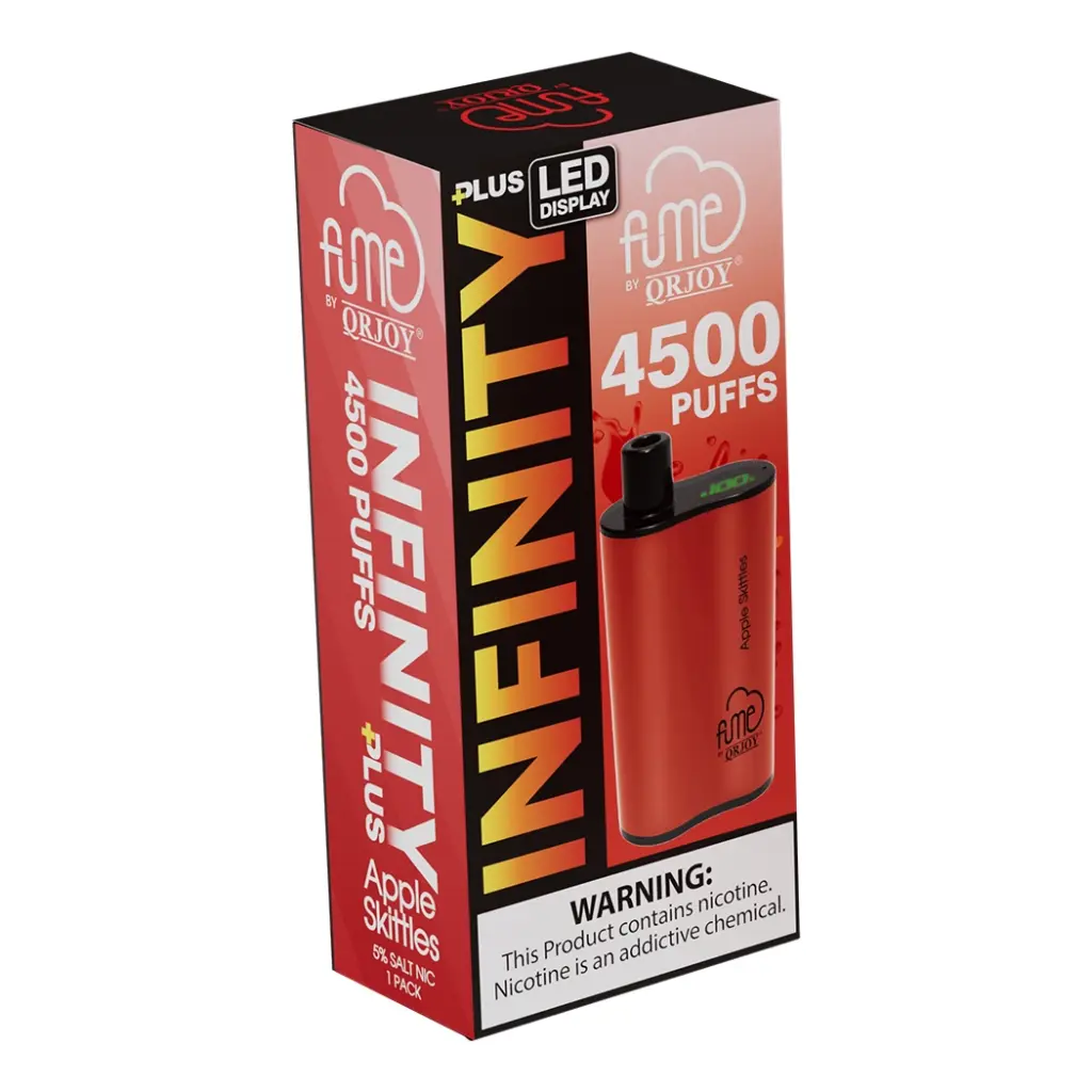 FUME 5PK INFINITY PLUS 5% DISPOSABLE (4500)