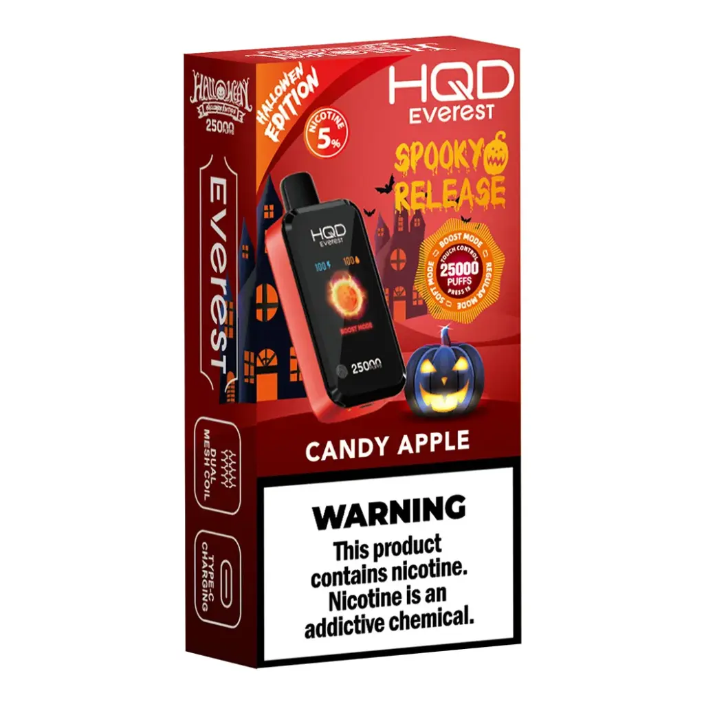 HQD CUVIE EVEREST 25K 5% 5PK DISPOSABLE HALLOWEEN EDITION