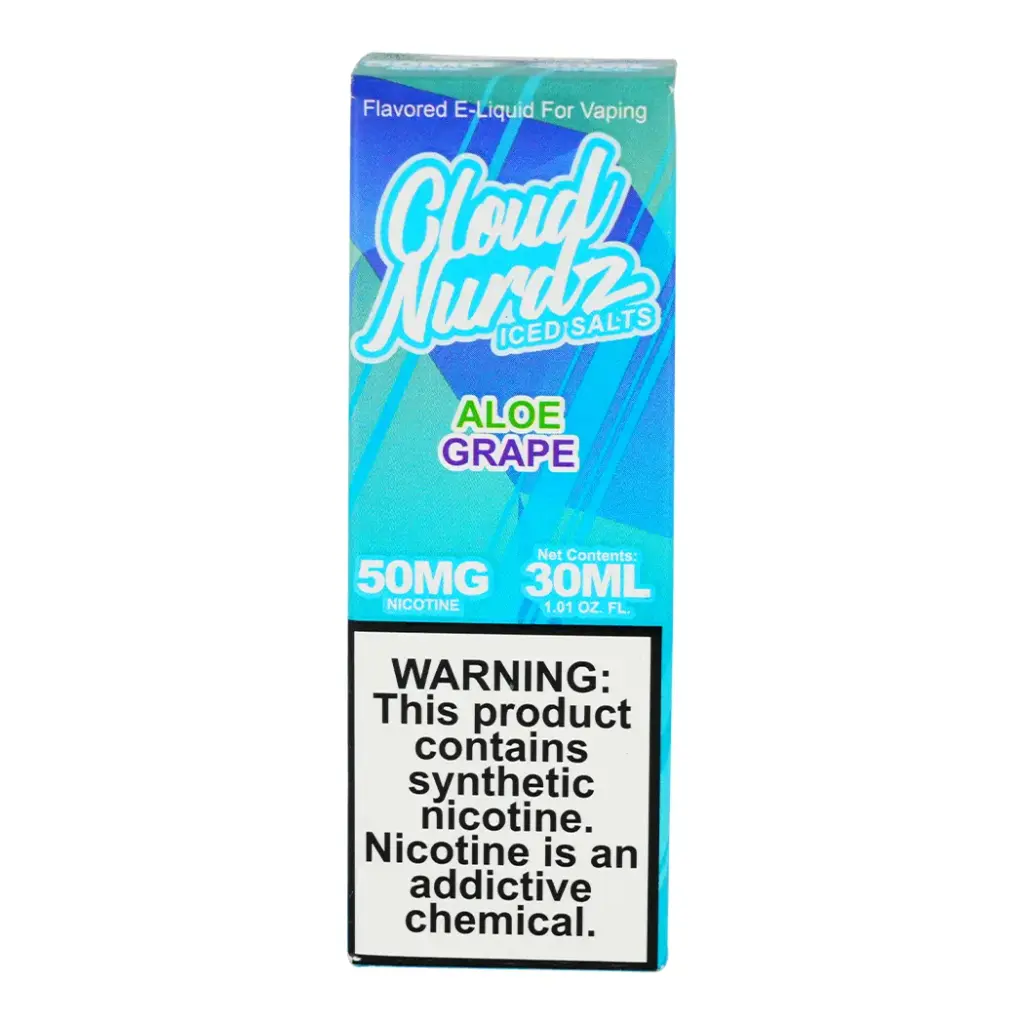 CLOUD NURDZ SALTS SYNTHETIC NICOTINE 30ML E-JUICE 25 MG