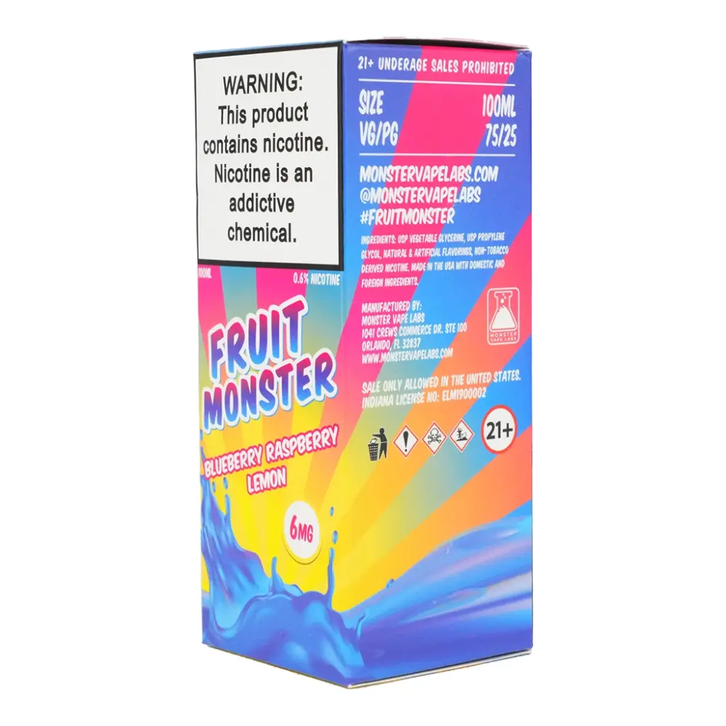 FRUIT MONSTER 100ML E-JUICE 6 MG