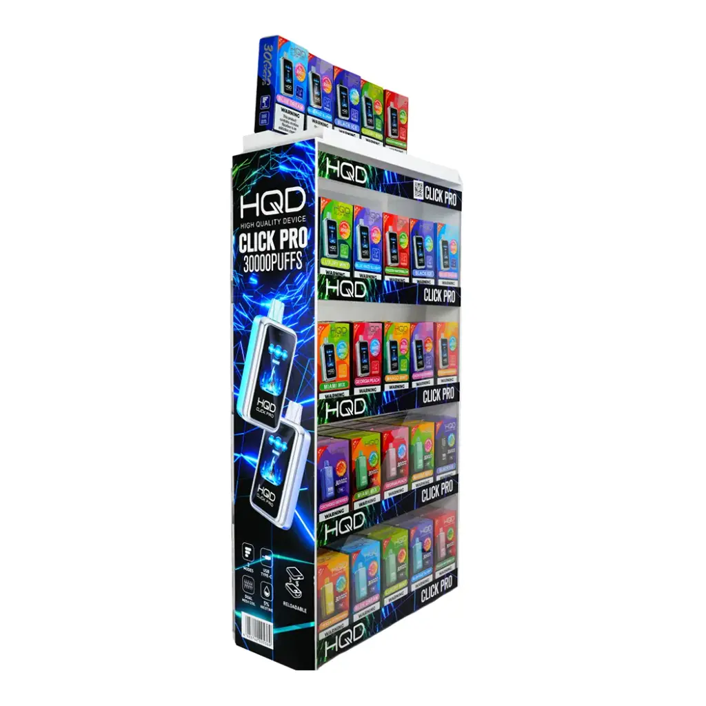 HQD CLICK PRO 30K PUFFS 35 KIT / 50 PODS DISPLAY