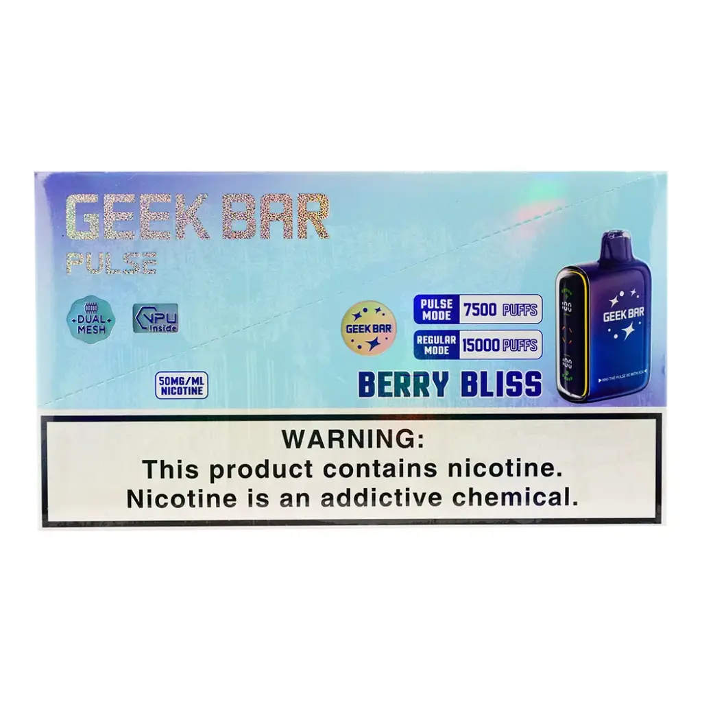 GEEK BAR PULSE 5% 1X5PK DISPOSABLE