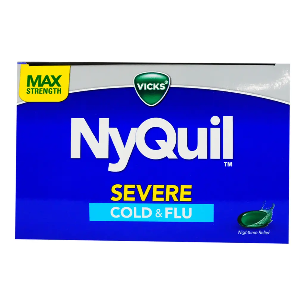 NYQUIL SEVER DISPENSER 32 X 2'S