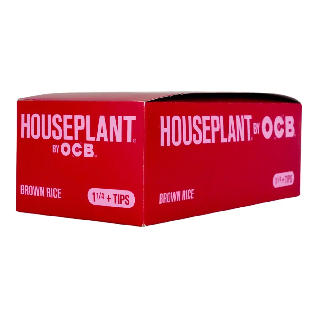 HOUSEPLANT BROWN RICE RED 1 1/4 + TIPS 24 BOOKLETS