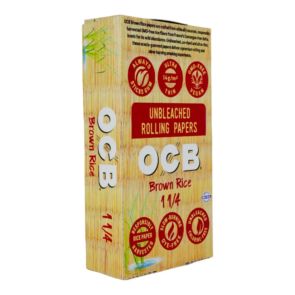 OCB BROWN RICE 1 1/4 24 PACKS