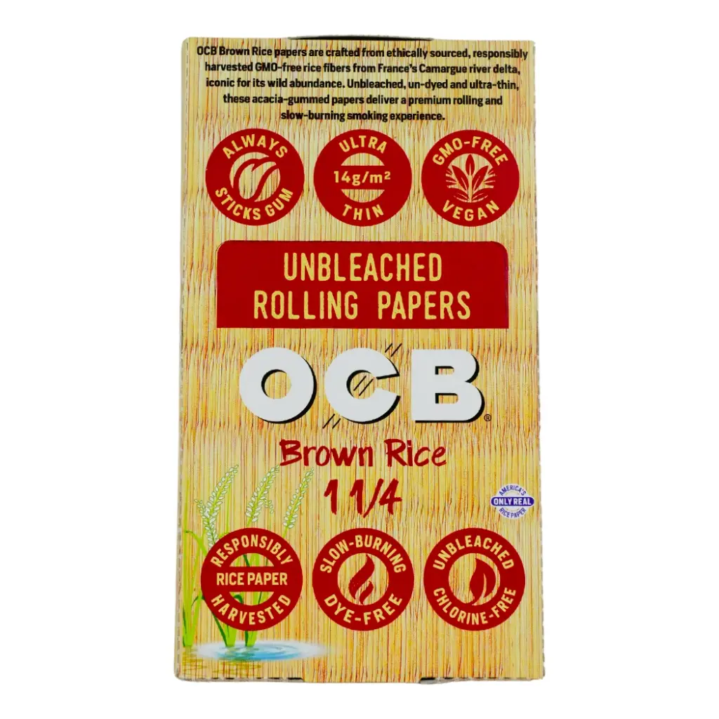 OCB BROWN RICE 1 1/4 24 PACKS