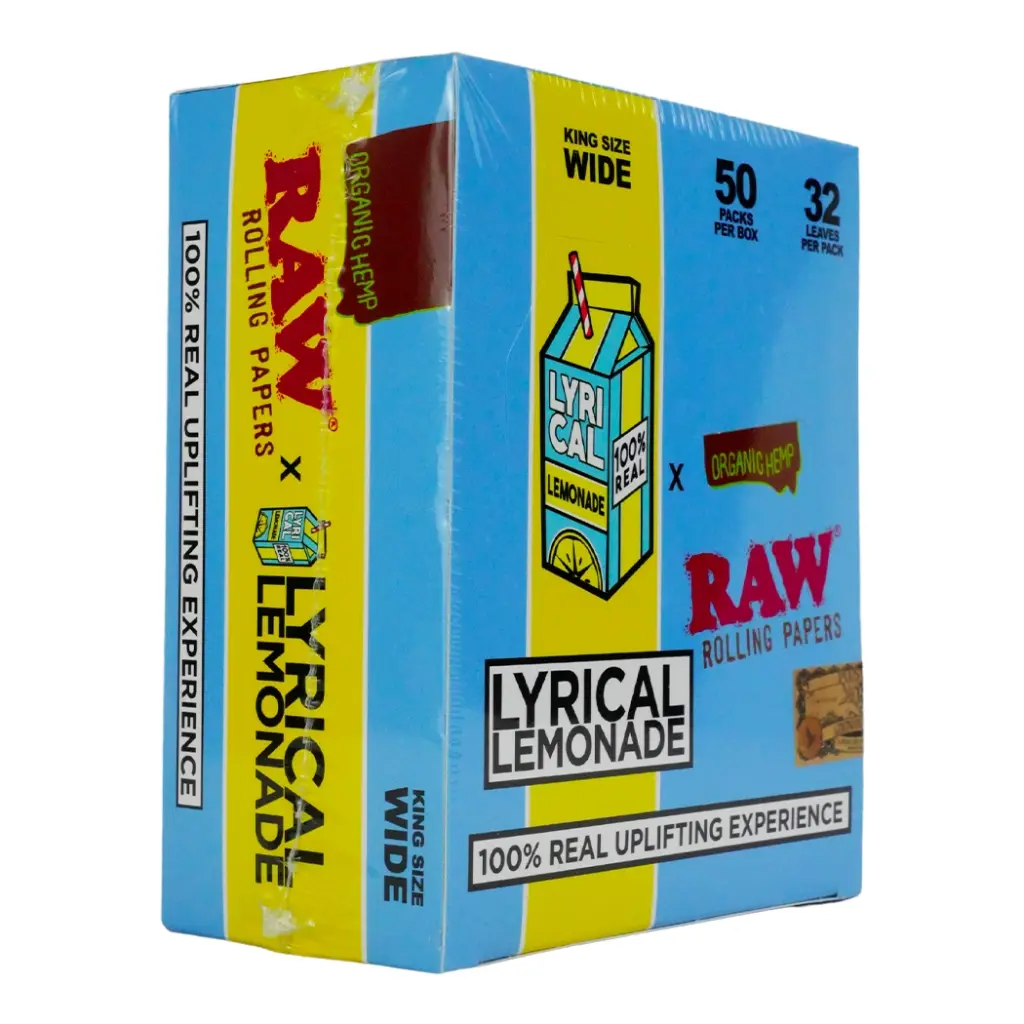 RAW LYRICAL LEMONADE 50 PACKS PER BOX