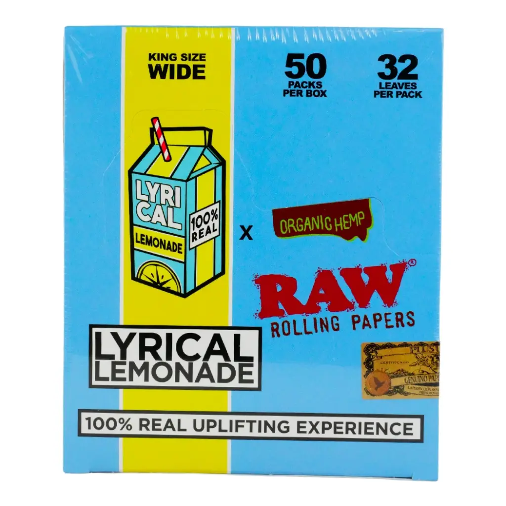 RAW LYRICAL LEMONADE 50 PACKS PER BOX