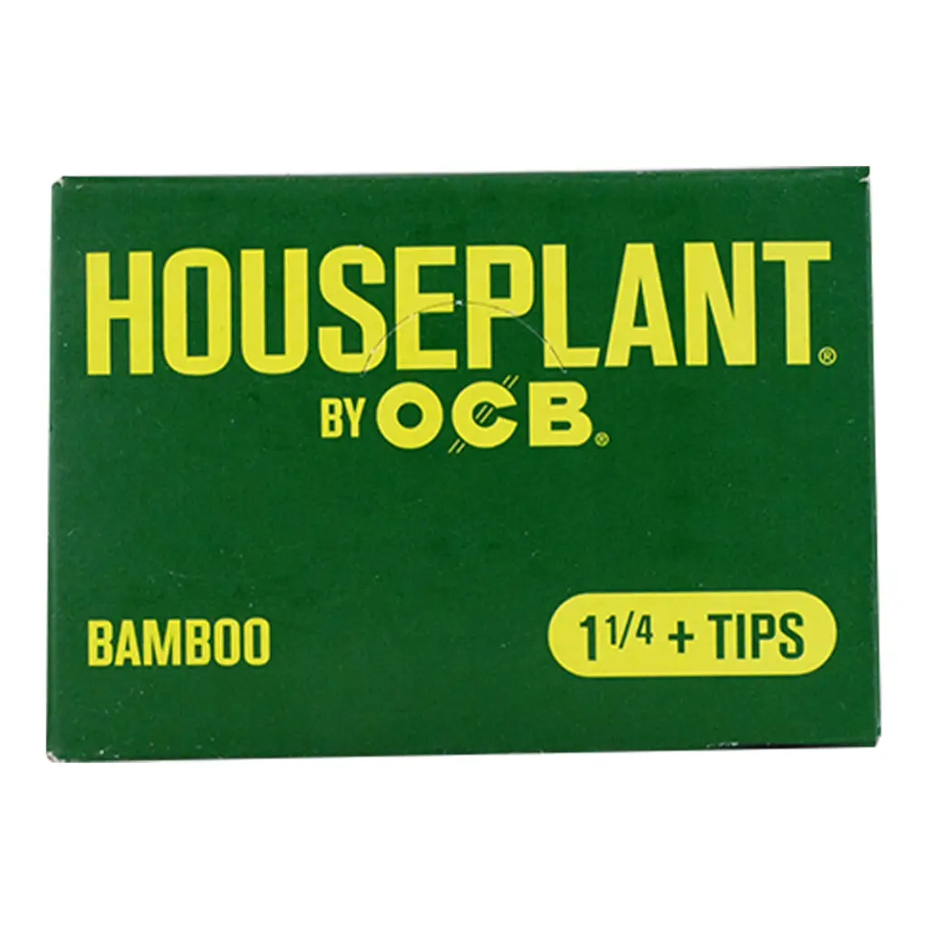 HOUSEPLANT BAMBOO GREEN 1 1/4 + TIPS 24 BOOKLETS