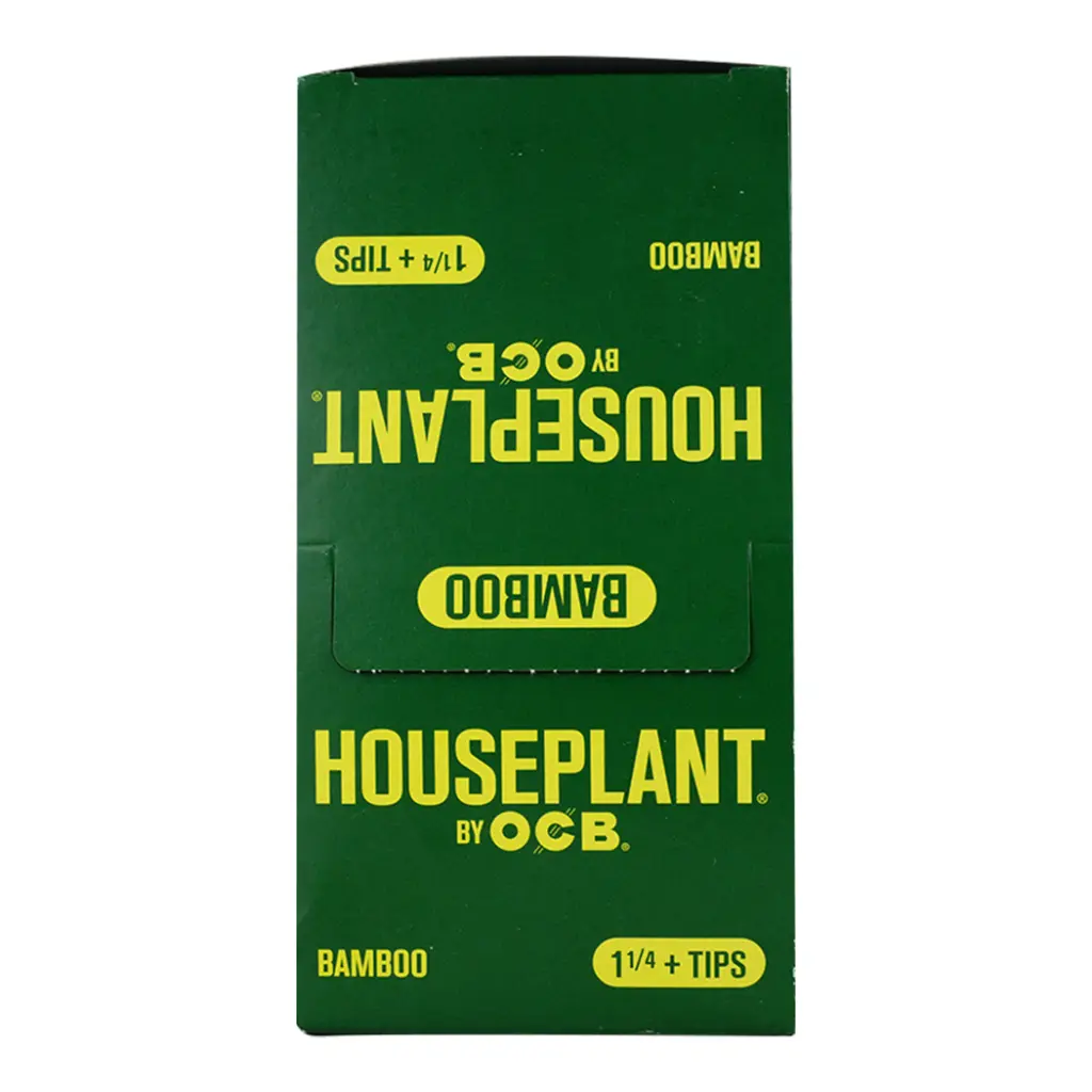 HOUSEPLANT BAMBOO GREEN 1 1/4 + TIPS 24 BOOKLETS