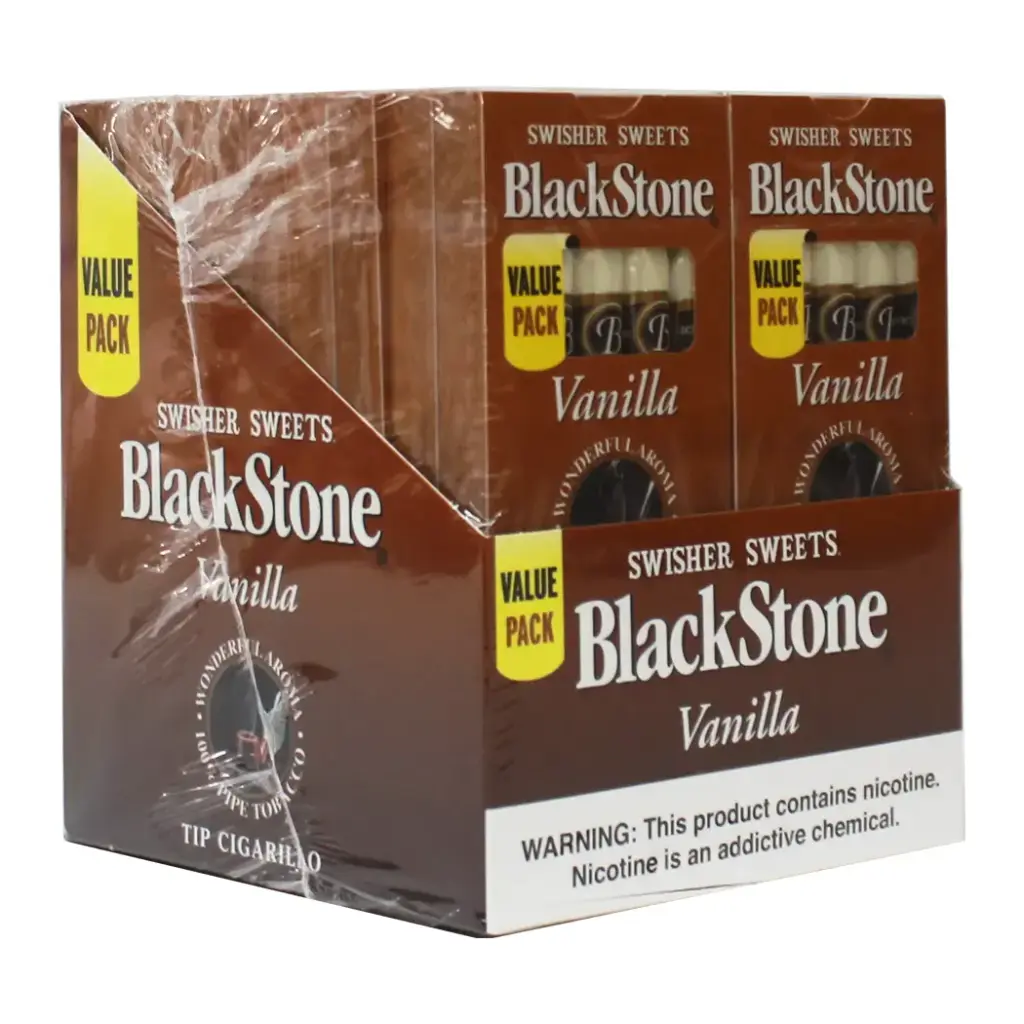 SWISHER SWEET BLACK STONE VANILLA 20-5 PK