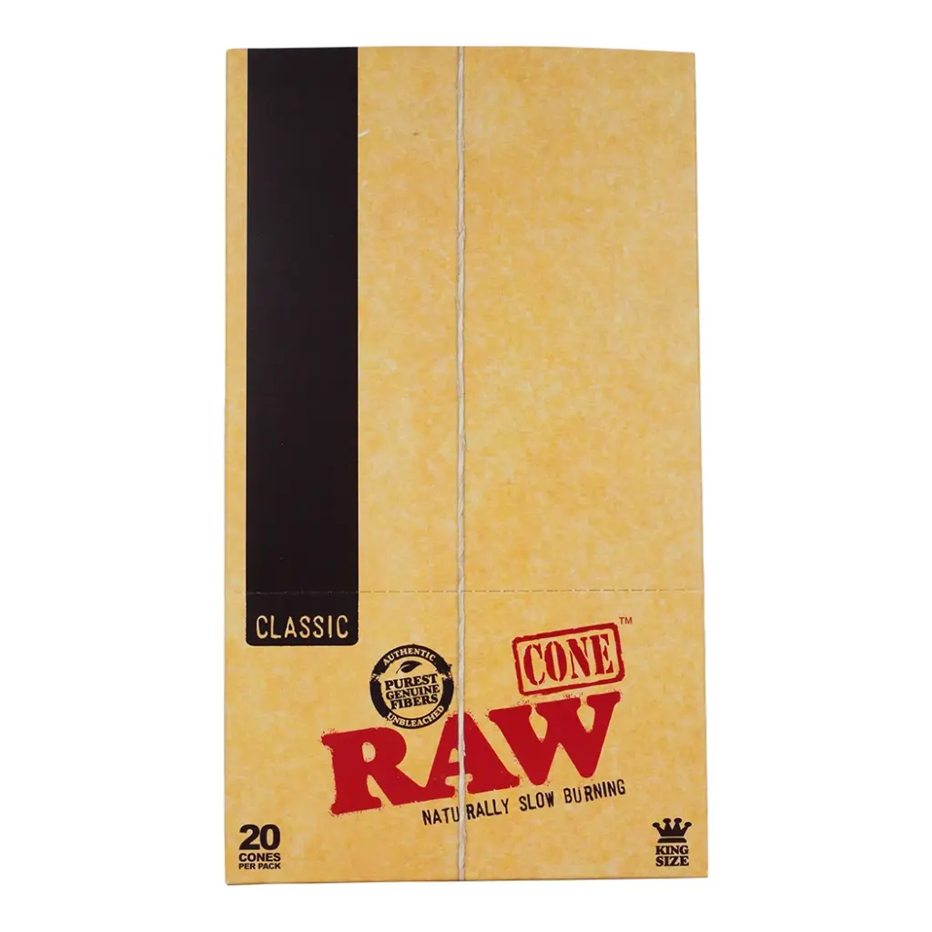 RAW CLASSIC CONE KING SIZE 20 CONES PER PACK