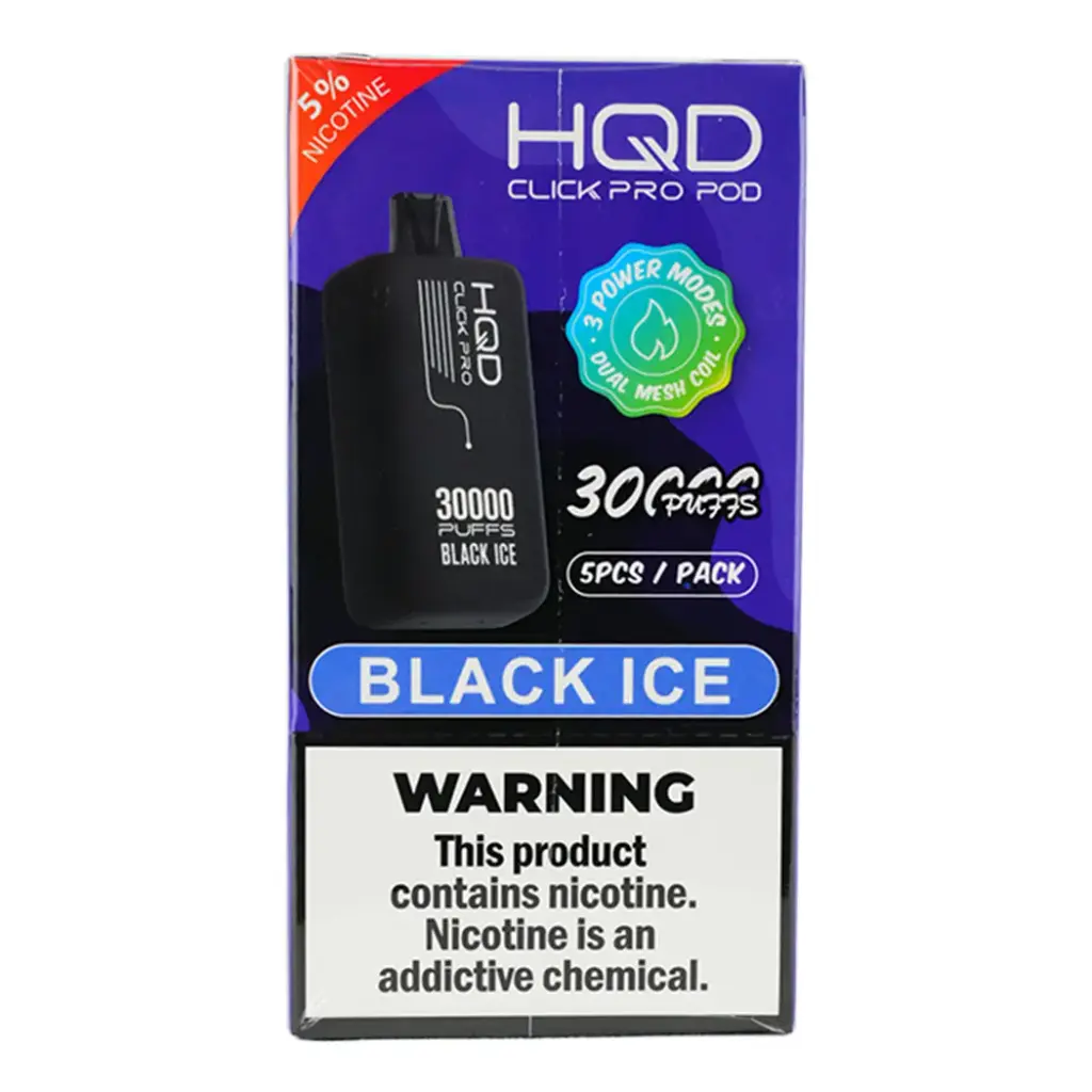 HQD CUVIE CLICK PRO PODS 5PK 30K PUFFS 5%