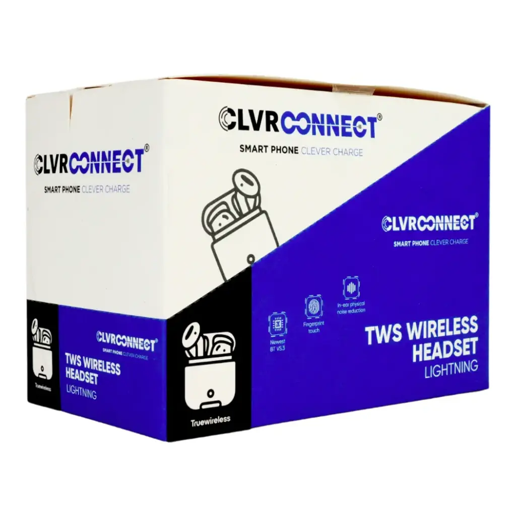 CLVR CONNECT TWS WIRELESS HEADSET 4CT