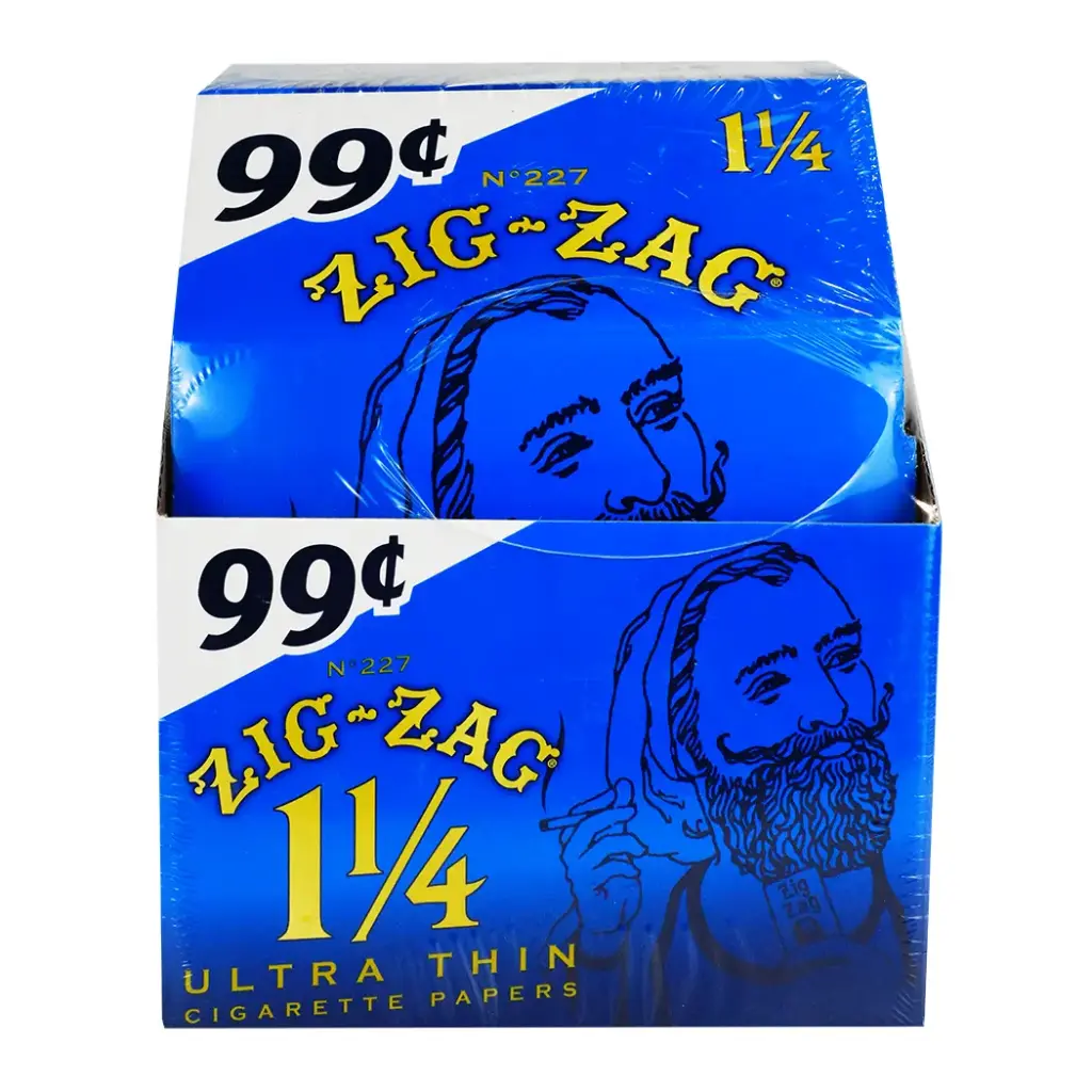 ZIG ZAG PAPER ULTRA THIN 1 1/4 $0.99 50 BOOKLETS