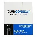 CLVR CONNECT TYPE C TO LIGHTNING CABLE 3.3FT 6CT