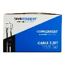 CLVR CONNECT TYPE C TO TYPE C CABLE 3.3FT 6CT