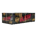 RAW BLACK CLASSIC SINGLE WIDE 25 PER BOX