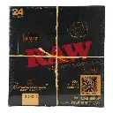 RAW BLACK CLASSIC CONNOISSEUR KS SLIM + TIPS 24 PER BOX