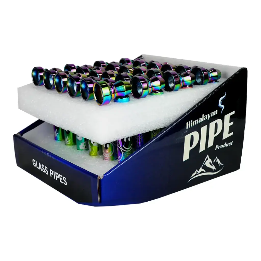 PIPE CHROME MIX DESIGN METAL 24CT DISPLAY