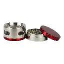 GRINDER (GR108-2) 61MM 4 PART ALLOY SMALL WINDOW WITH 2 TONE COLORS