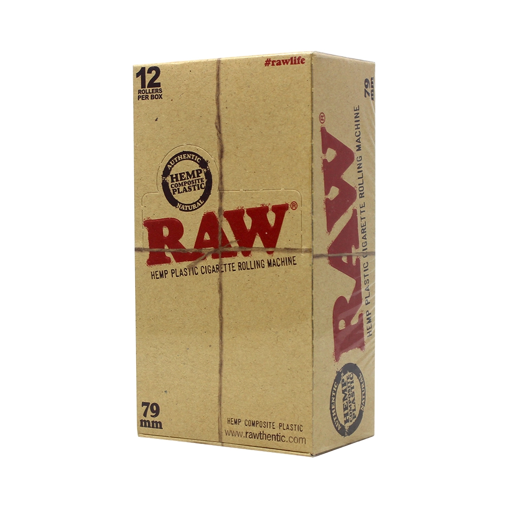 RAW 79MM PLASTIC ROLLER 12 ROLLER PER BOX