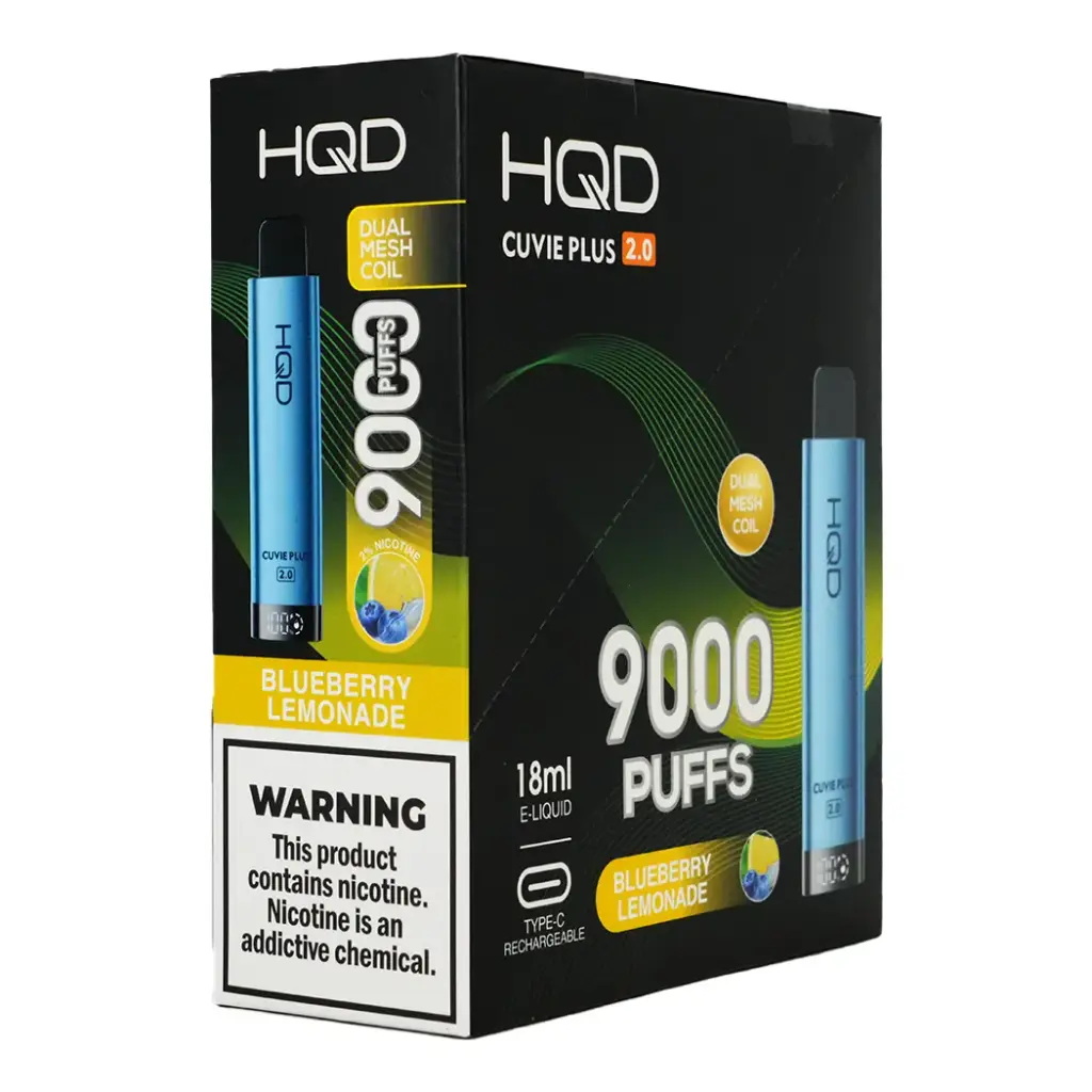 HQD PLUS 2.0 2% BLUEBERRY LEMONADE 1X5PK DISPOSABLE