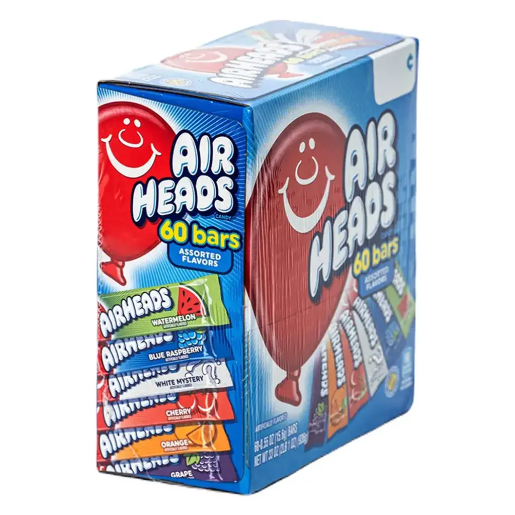 AIRHEADS 60CT ASSORTED BARS