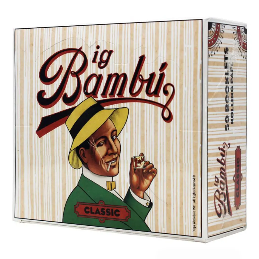 BAMBU CIGARETTE PAPER 50CT KING SIZE