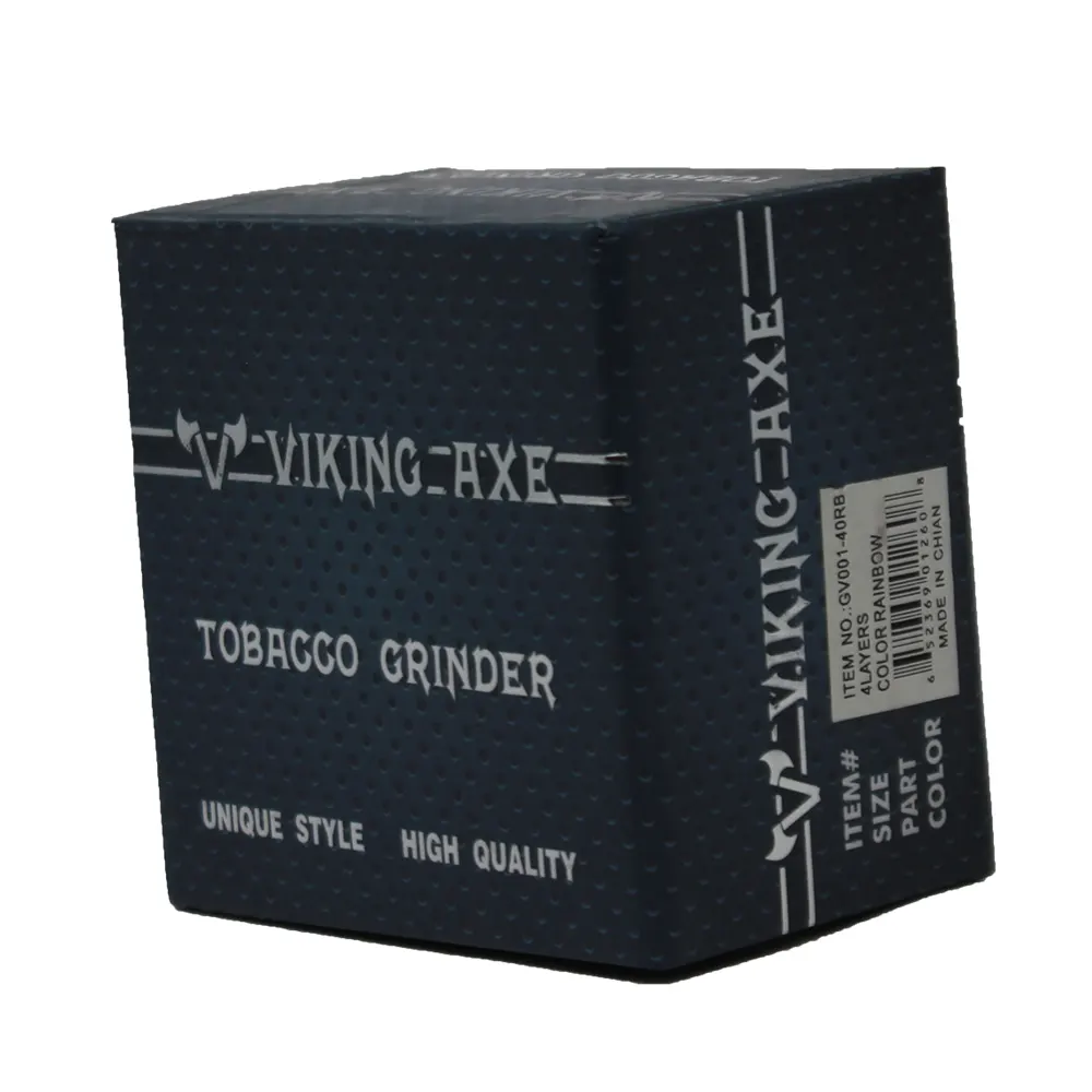 GRINDER (GV001-40RB) 4 PARTS VIKING AXE RAINBOW 40MM