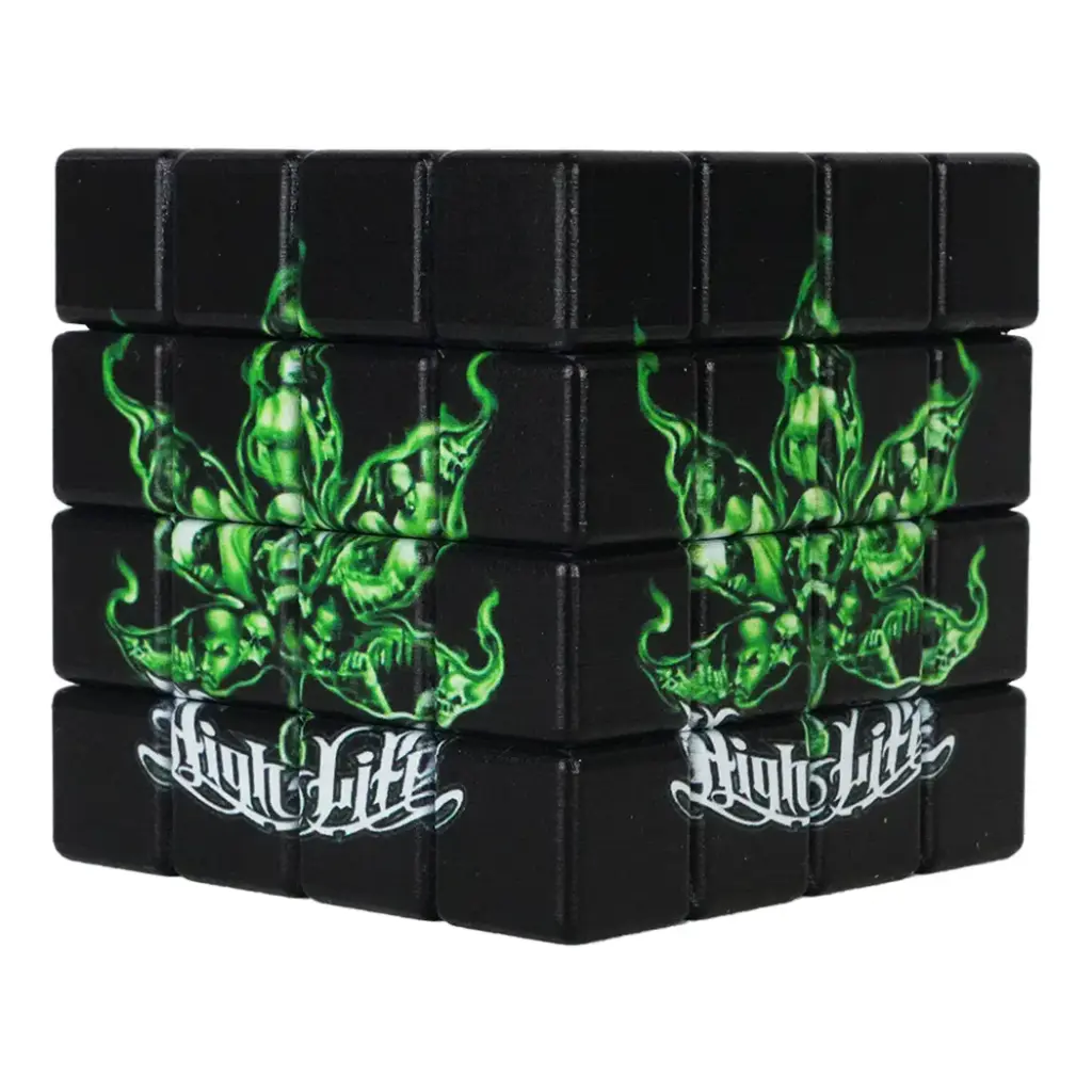 GRINDER RUBIK CUBE LEAF 4 PART
