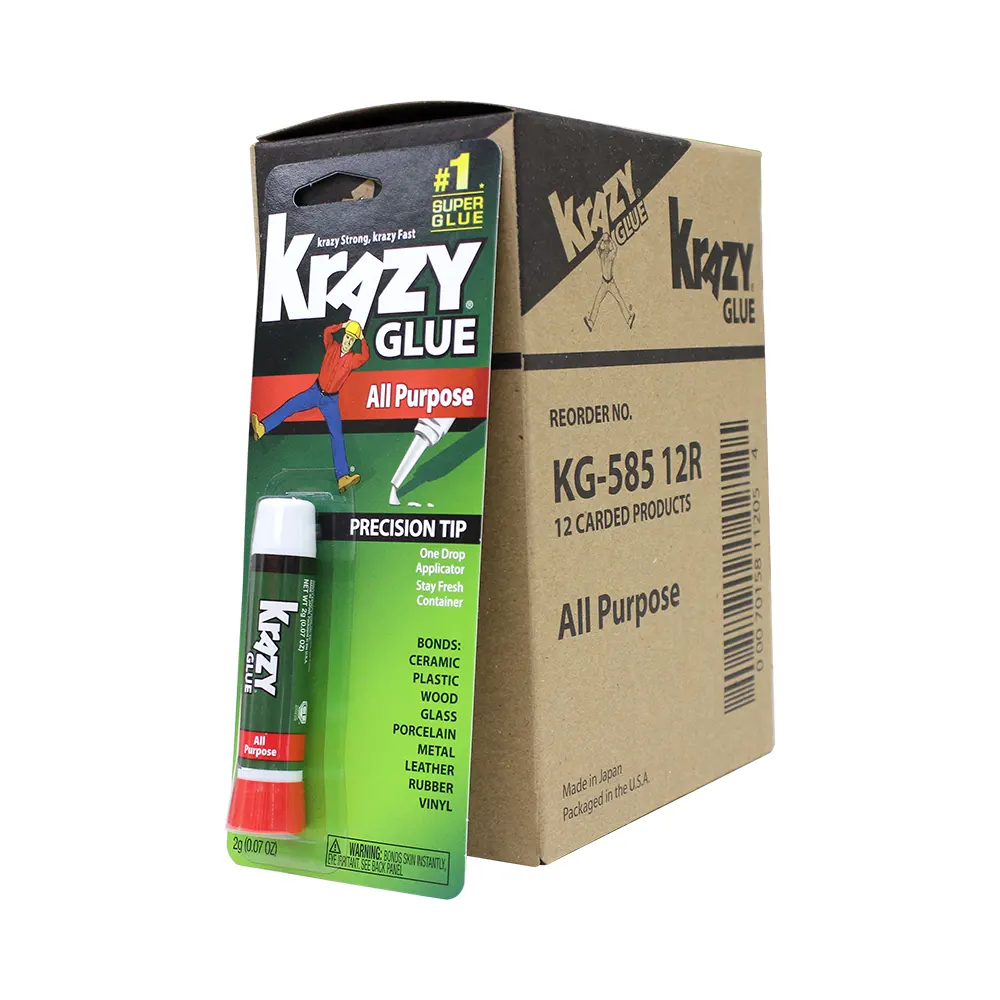 KRAZY GLUE 12-0.07 OZ