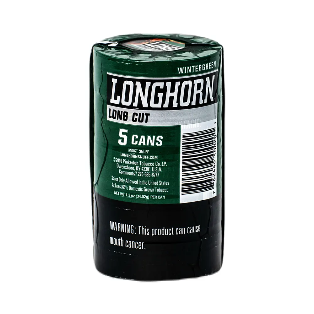 LONGHORN 5-1.2OZ FINE CUT NATURAL