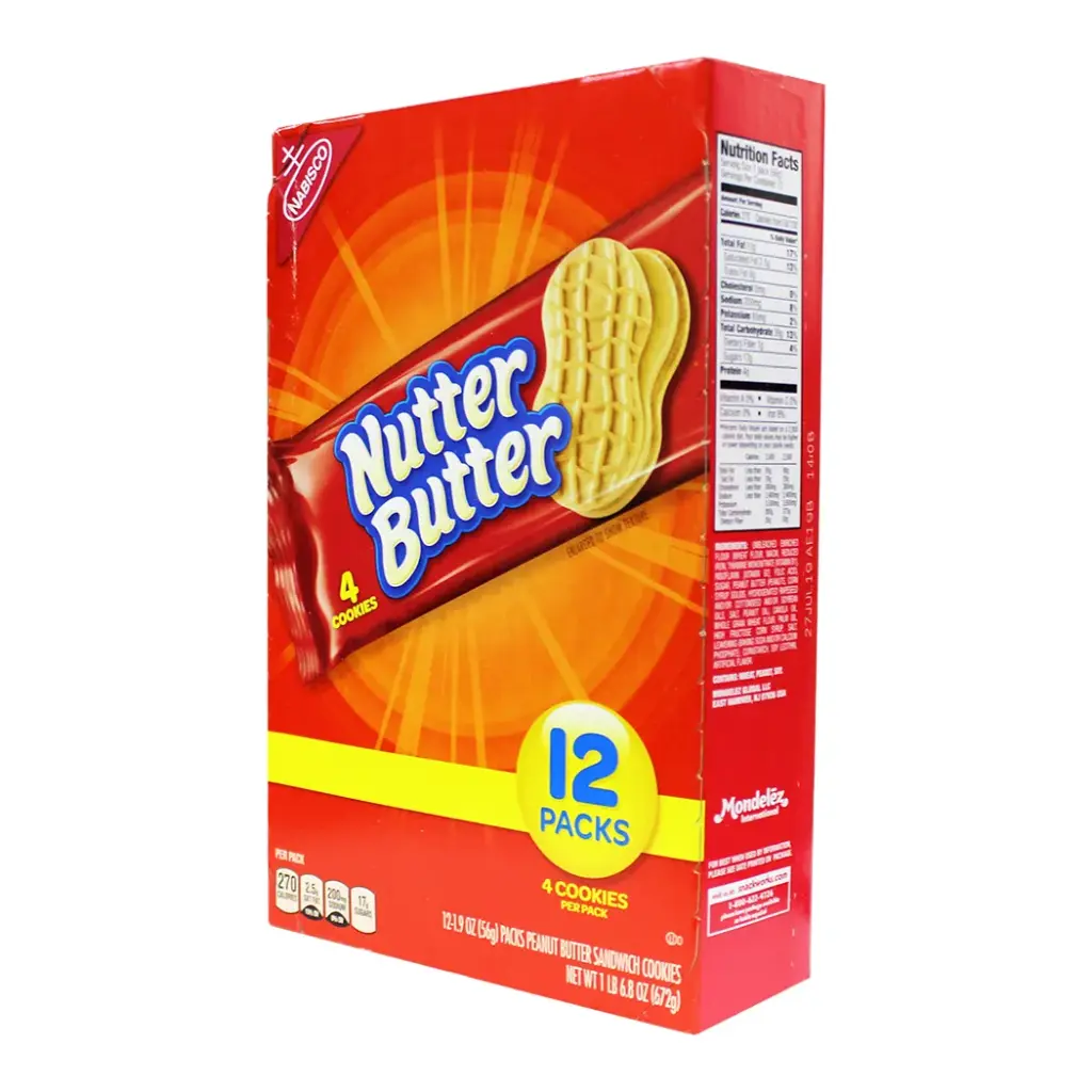 NUTTER BUTTER 12-1.9 OZ
