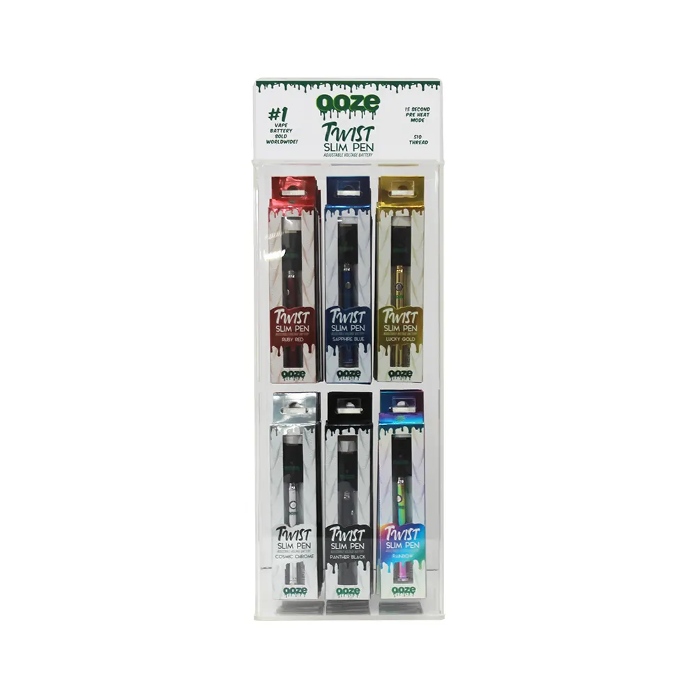 OOZE TWIST SLIM PEN DISPLAY 48CT