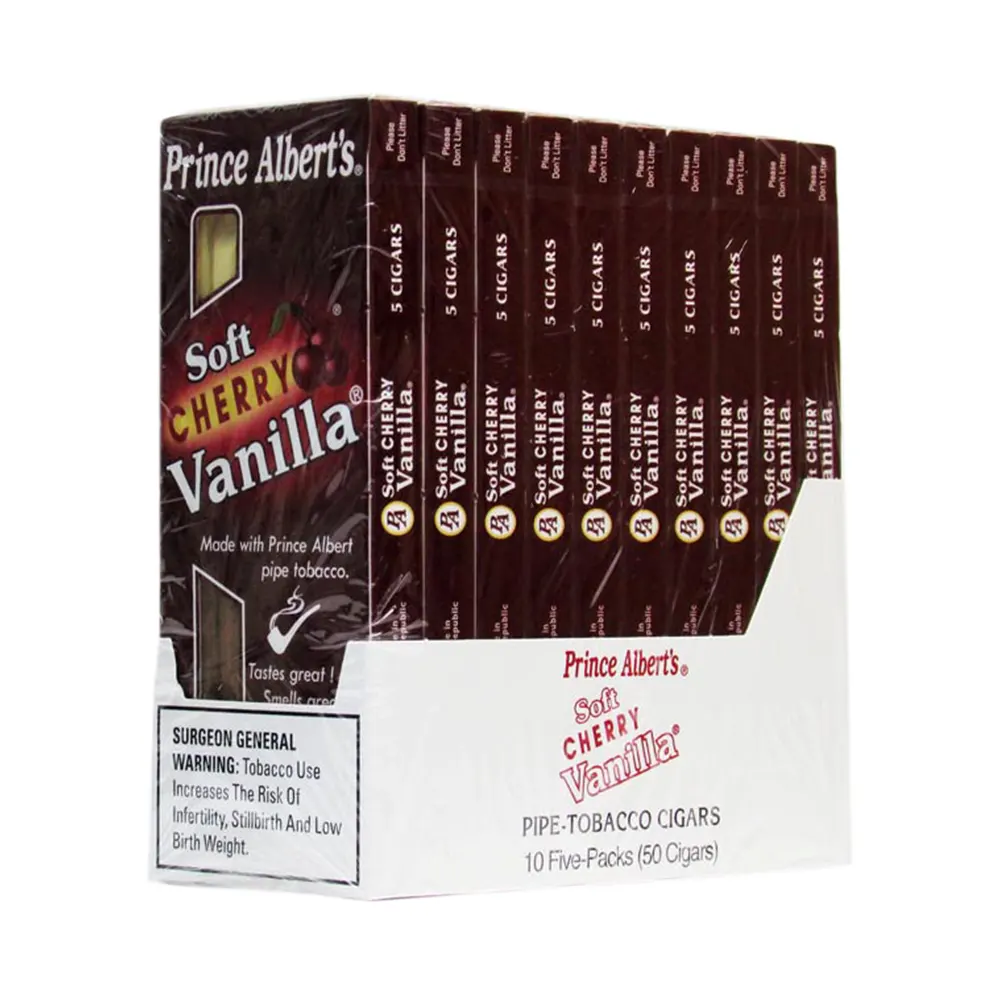 PRINCE ALBERT 10-5PK SOFT CHERRY VANILLA