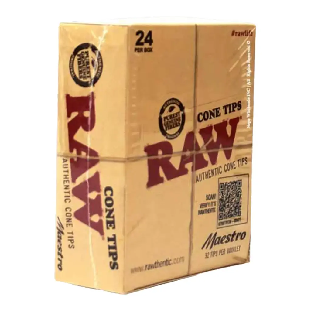 RAW CONE TIPS MAESTRO 24 PER BOX