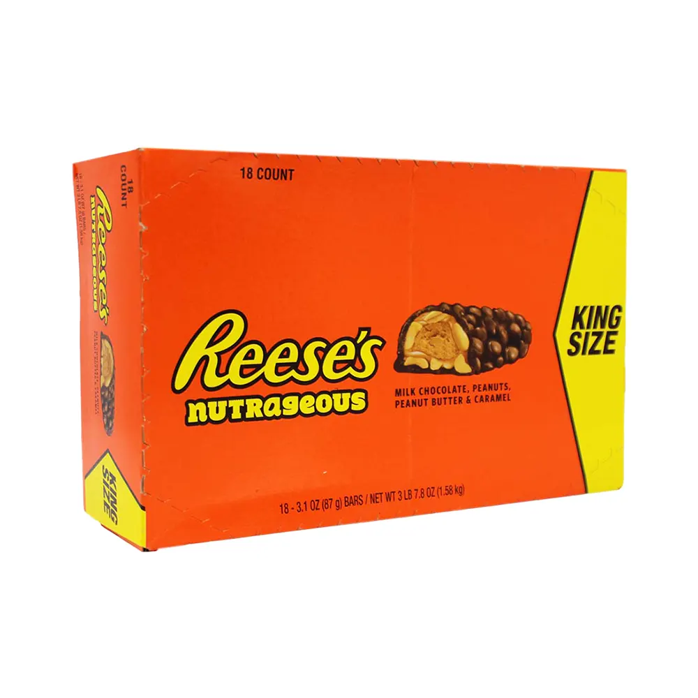 REESE'S 18-3.4 OZ NUTRAGEOUS KING SIZE