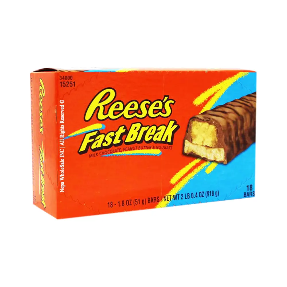 REESE'S FAST BREAK 18 BARS-1.8OZ