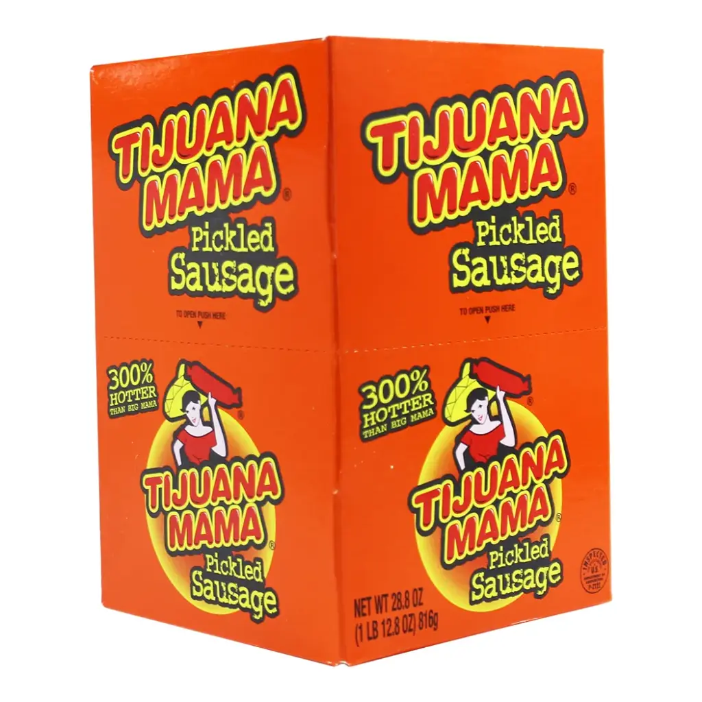 TIJUANA MAMA 12-2.4OZ PICKLED SAUSAGE