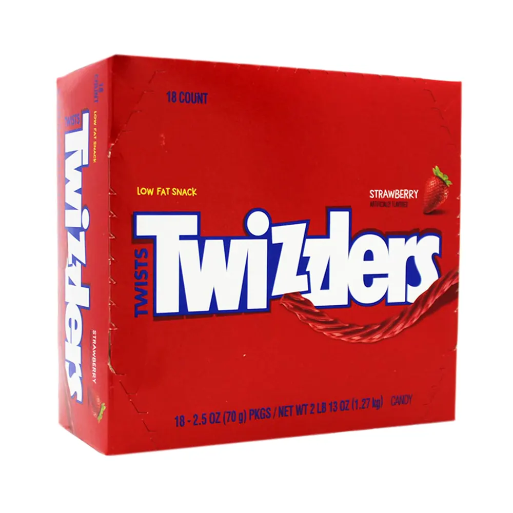 TWIZZLERS TWISTS 18-2.5 OZ STRAWBERRY