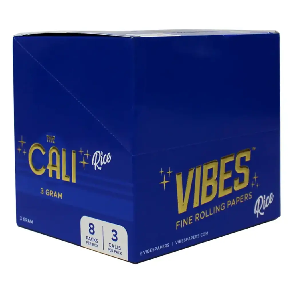 VIBES BLUE CALI 3GM 8 PACKS PER BOX