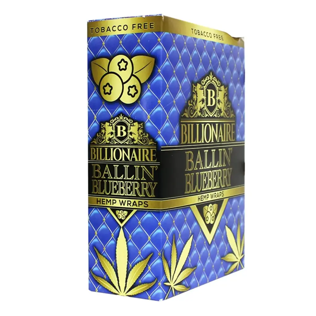 BILLIONAIRE 2-25PK HEMP WRAPS