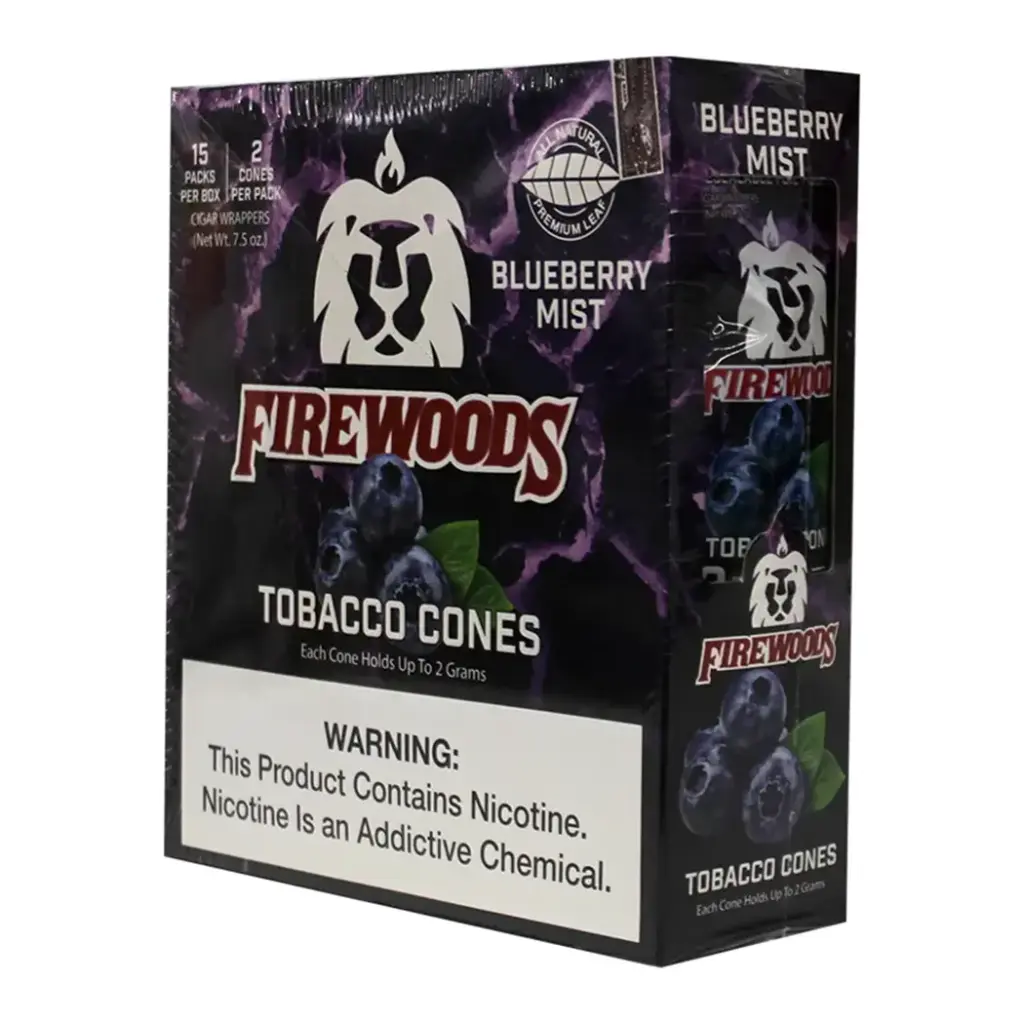 FIREWOODS 2-15CT TOBACCO CONES