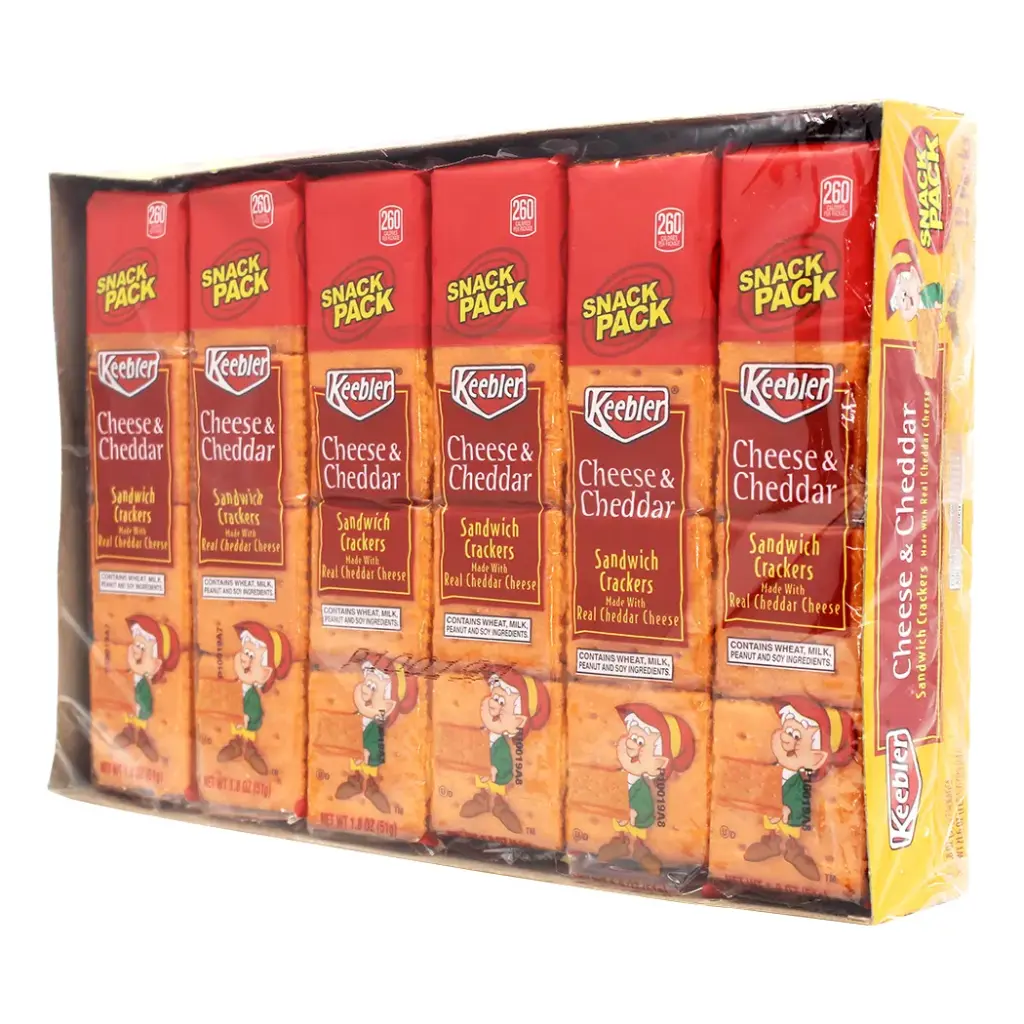 KEEBLER SNACK PACK 12-1.8 OZ